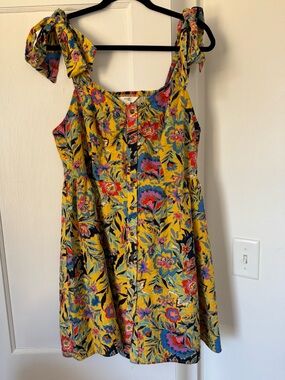 Terra & Sky Lemon Multicolor Dress
